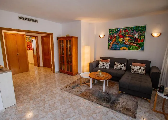 Super gelegenes Apartment im mit Meerblick in Moraira